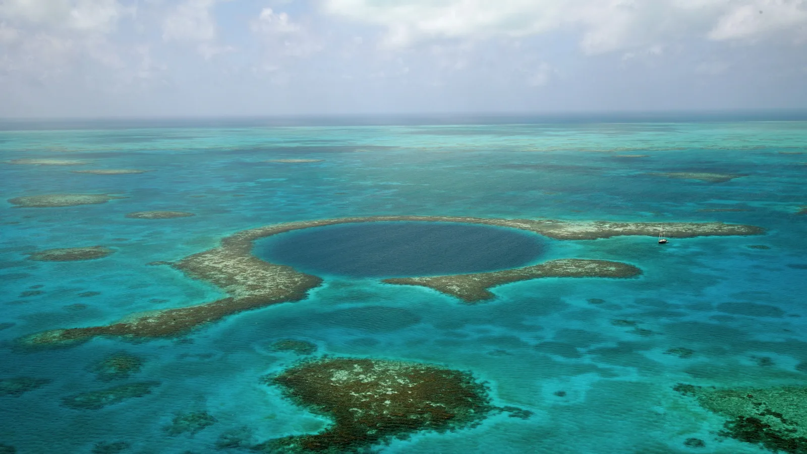 Travel view of Belize