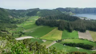 Travel view of Azores