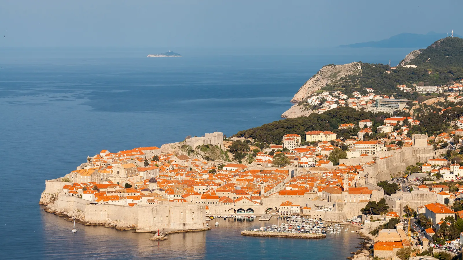 Travel view of Croatia