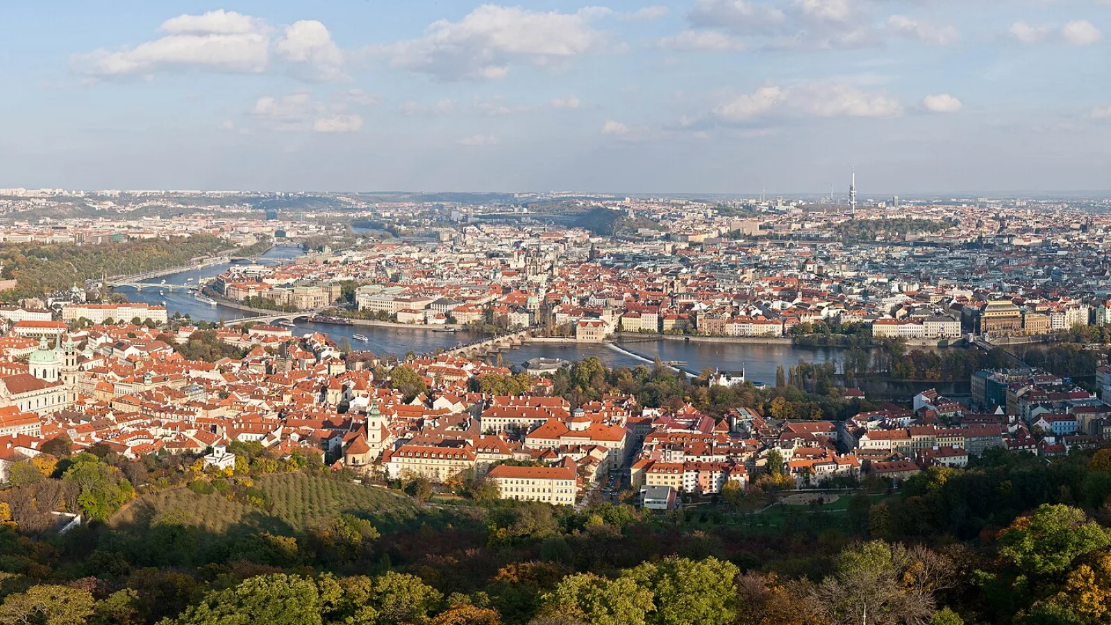 Travel view of Czechia