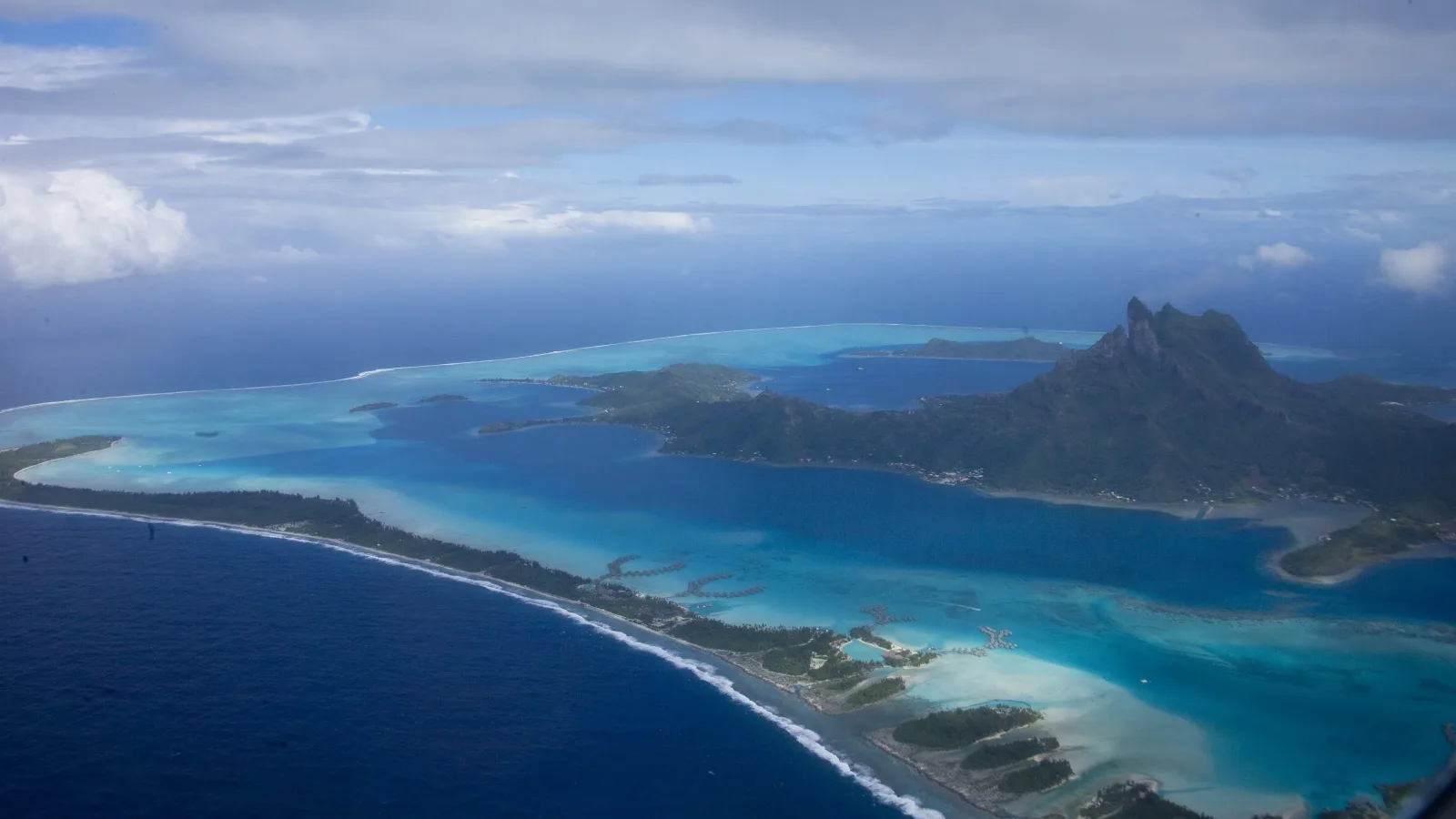 Travel view of French Polynesia