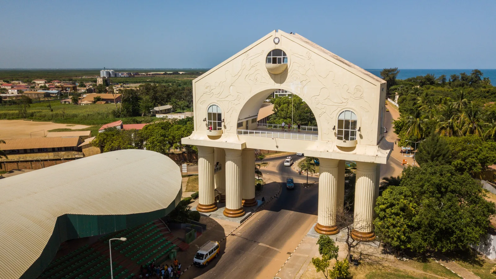 Travel view of Gambia
