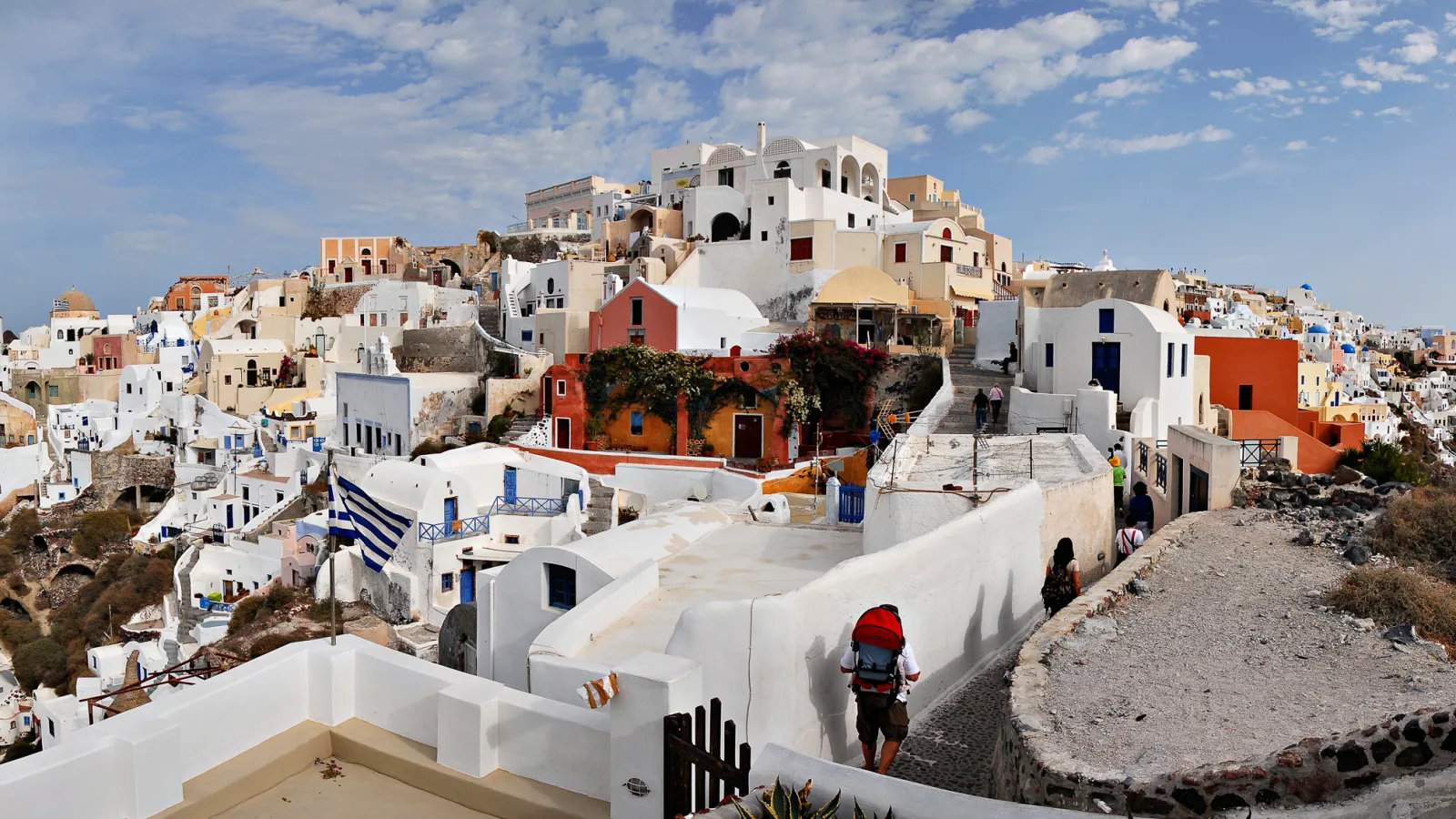 Travel view of Greece