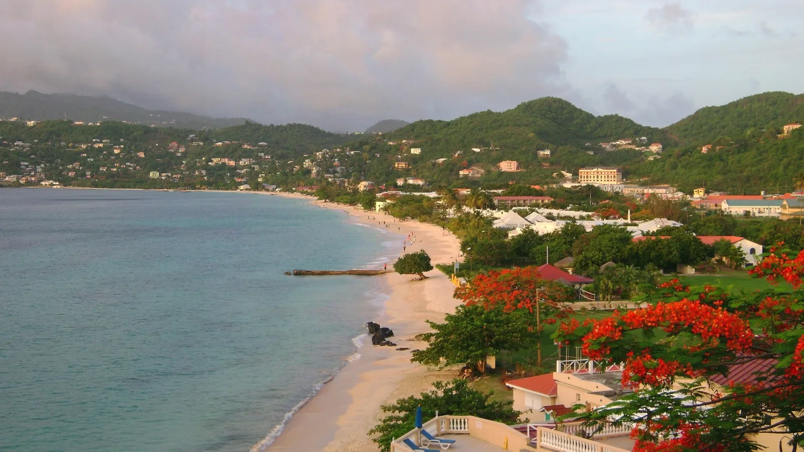 Travel view of Grenada
