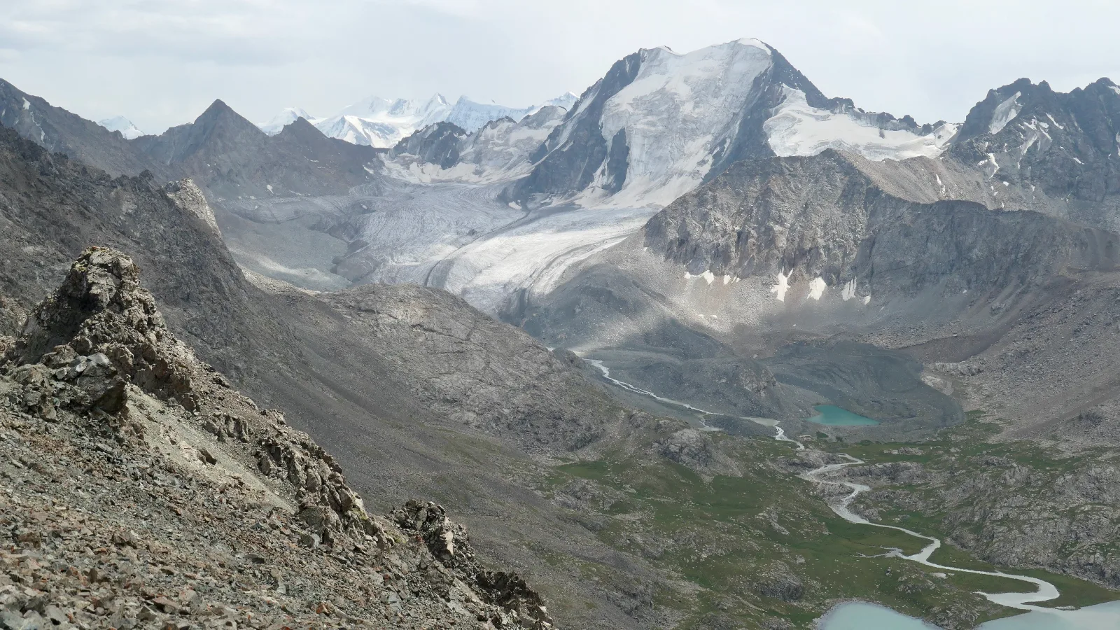 Travel view of Kyrgyzstan