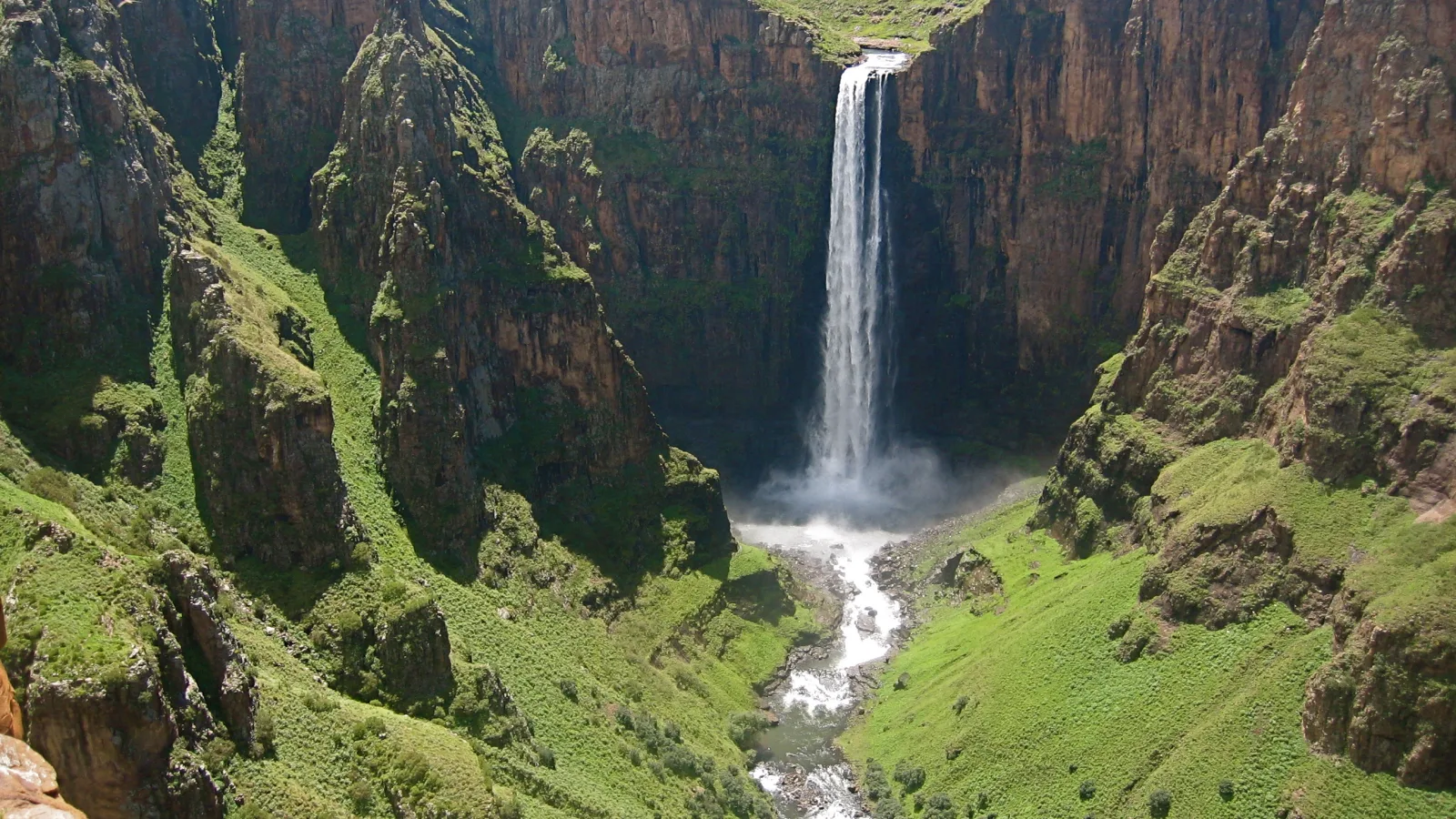 Travel view of Lesotho