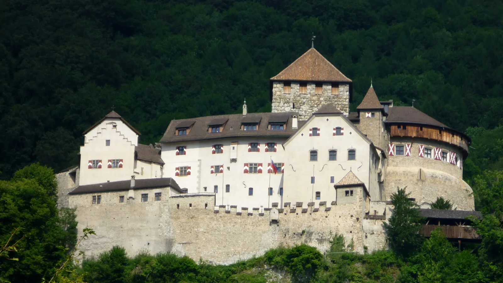 Travel view of Liechtenstein
