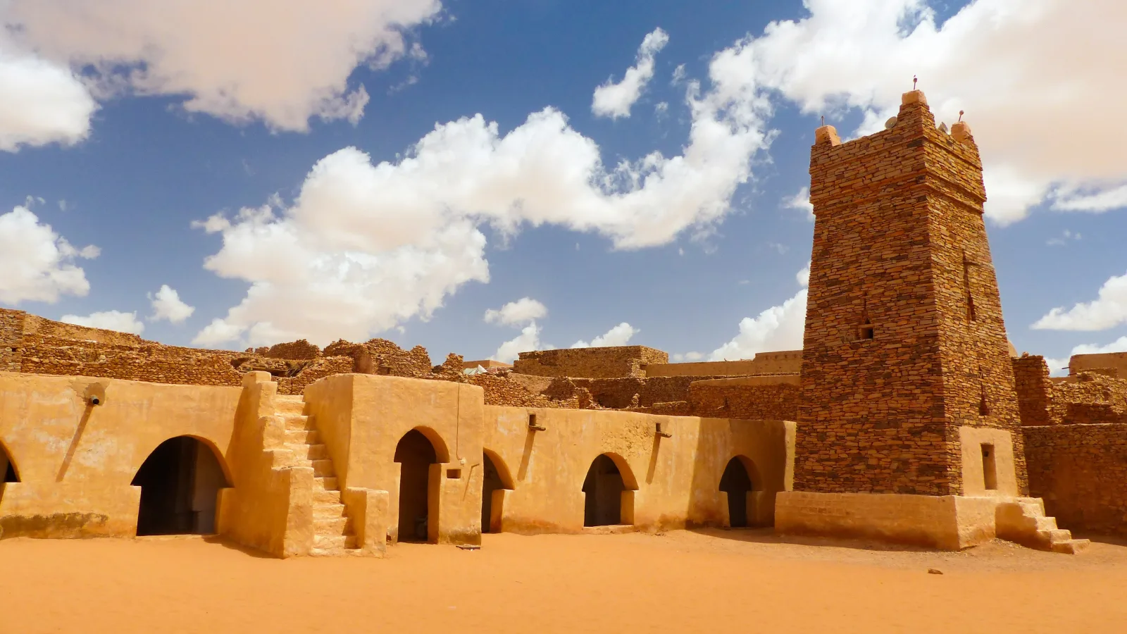 Travel view of Mauritania