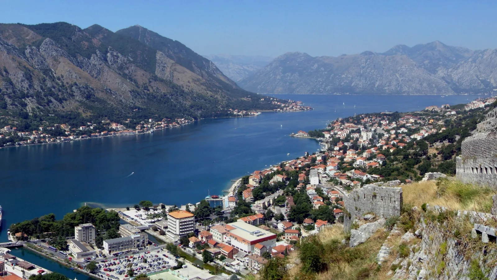 Travel view of Montenegro