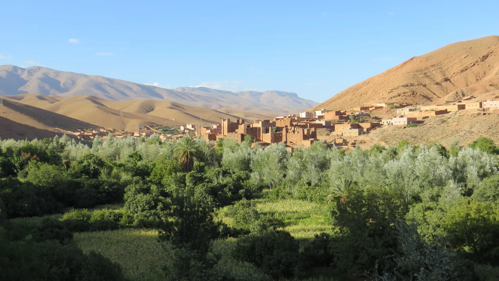 Travel view of Morocco