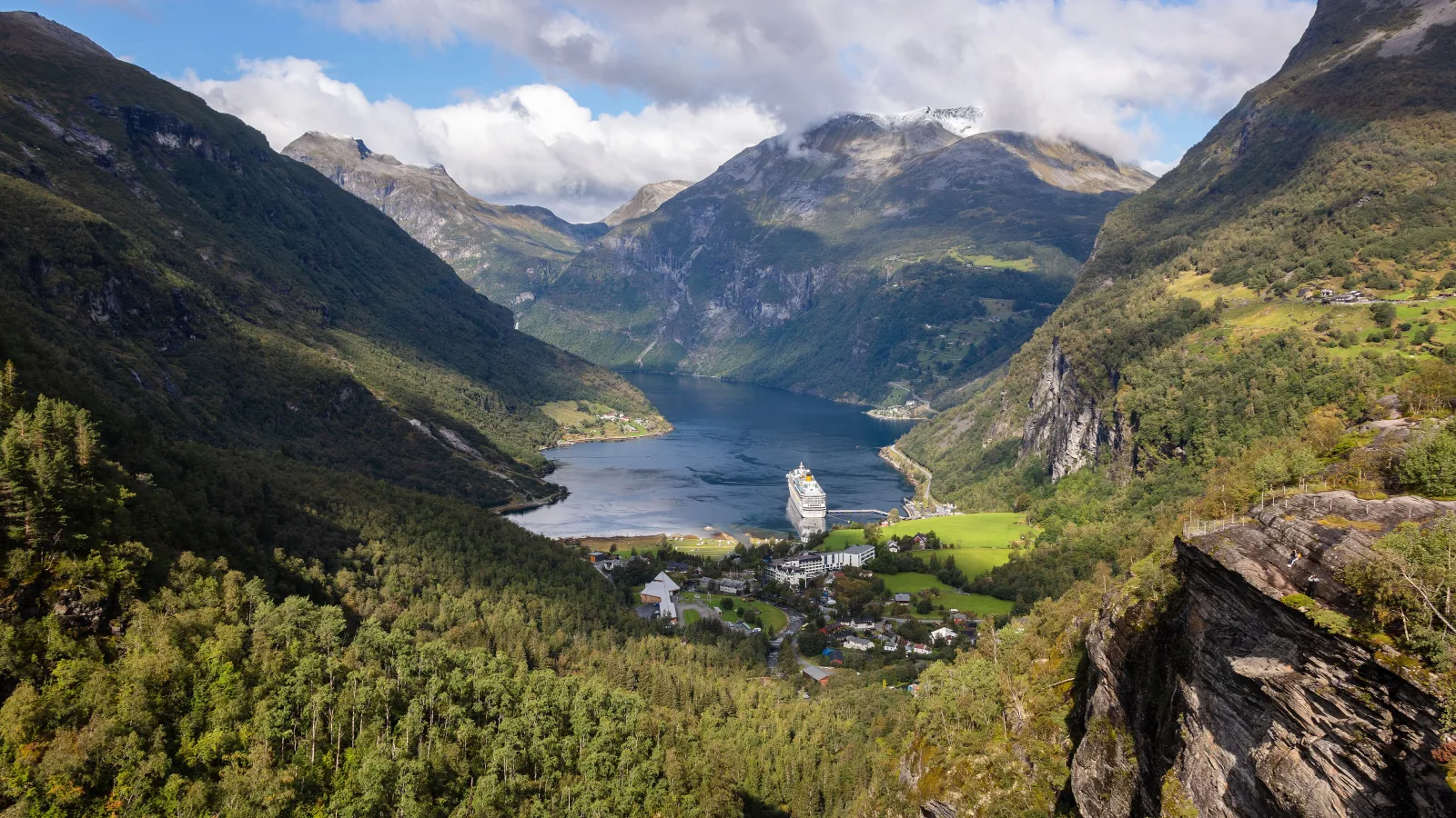 Reiseansicht von Norwegen