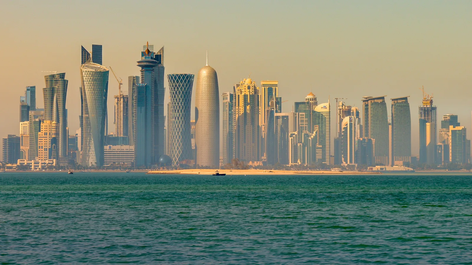 Travel view of Qatar