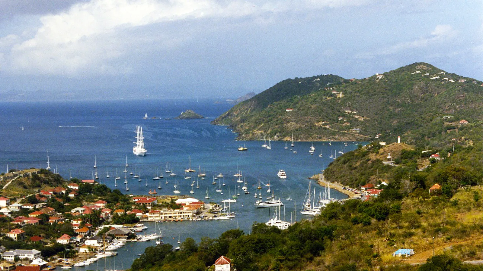 Travel view of St. Barthélemy