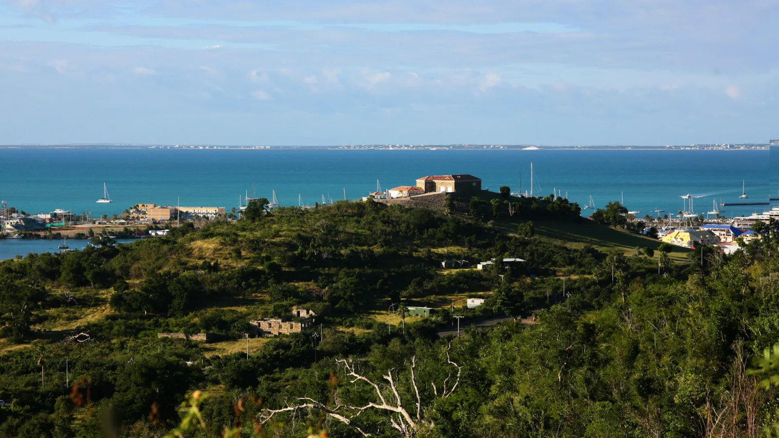 Travel view of St. Martin