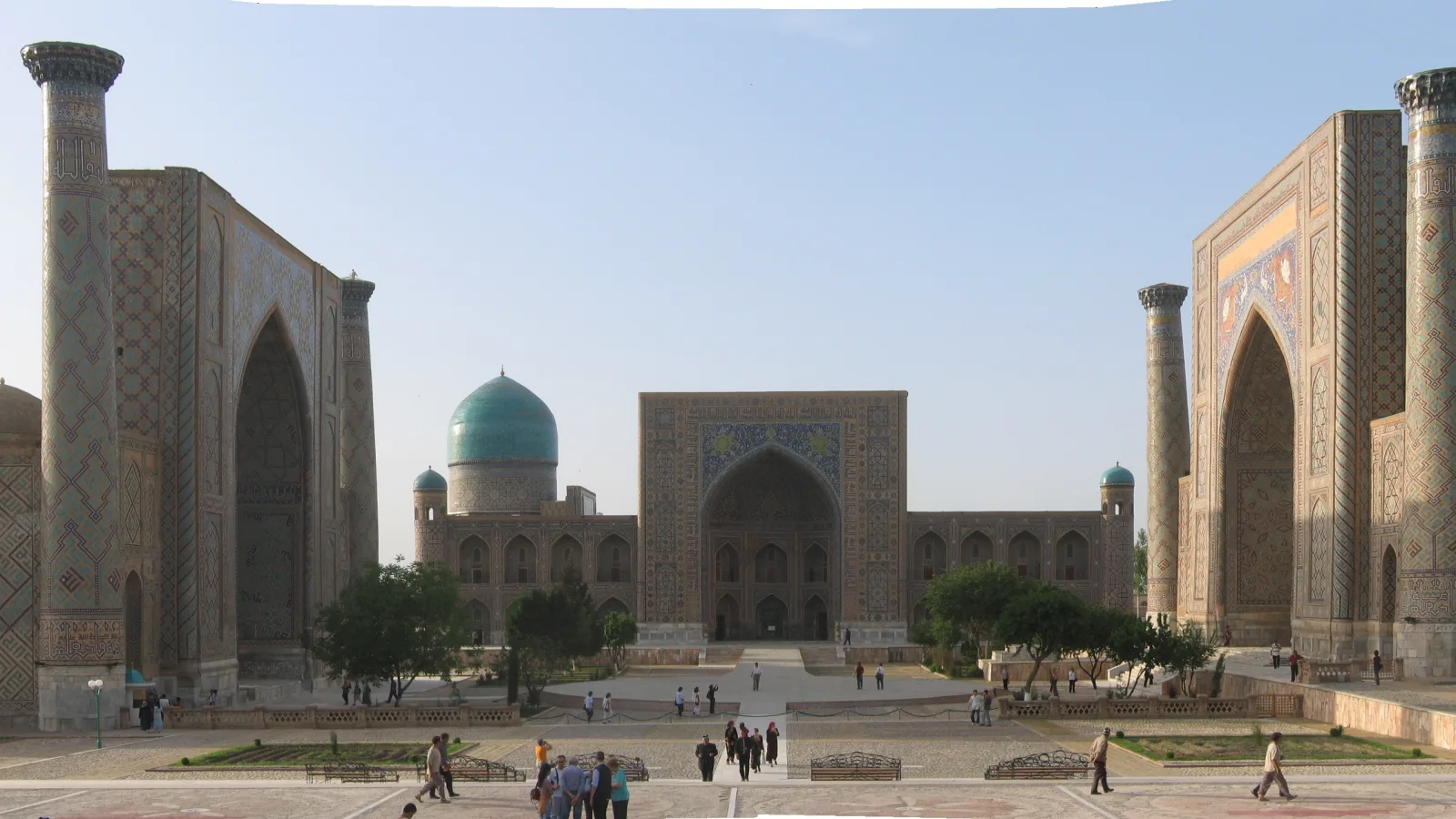 Travel view of Uzbekistan